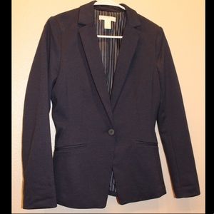 Denim blue blazer
